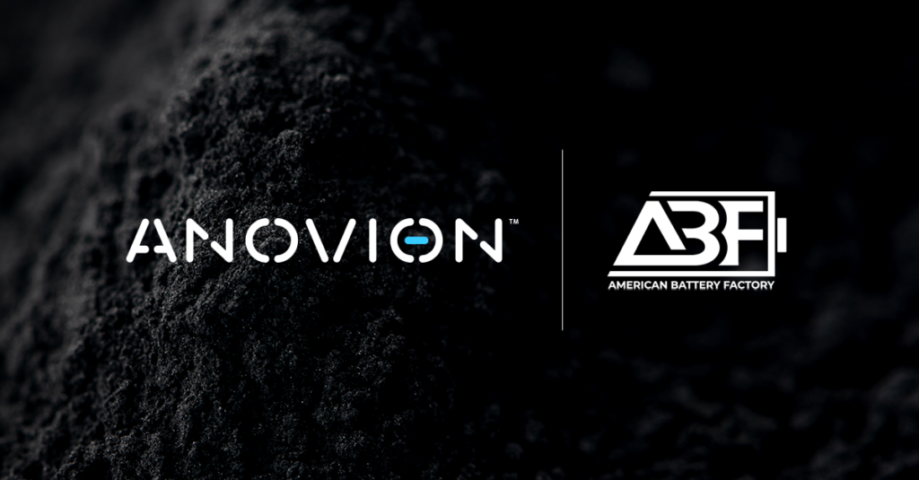 Anovion Technologies & American Battery Factory to procure synthetic
